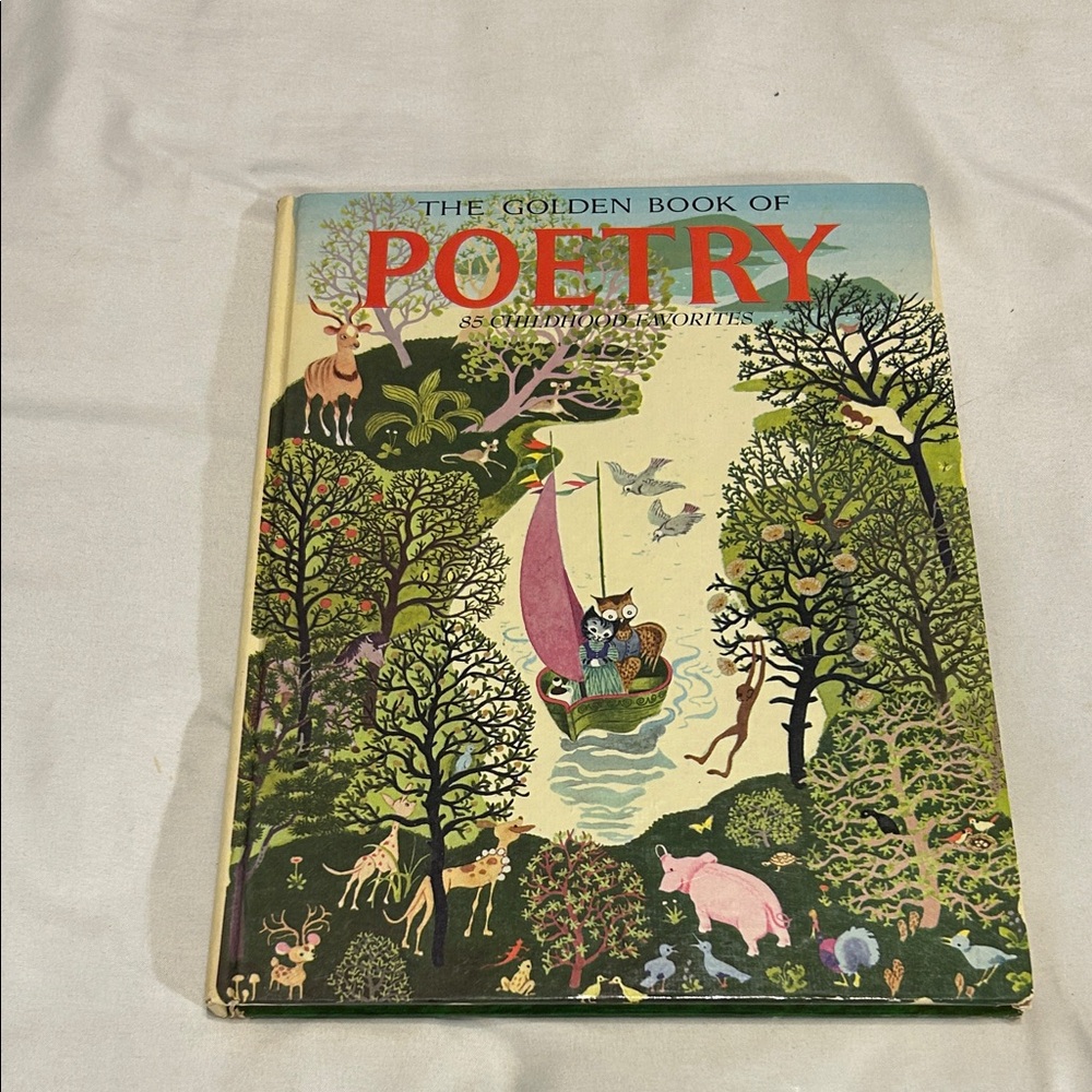 Golden Book of Poetry, 85 Childhood Favorites, Jane Werner